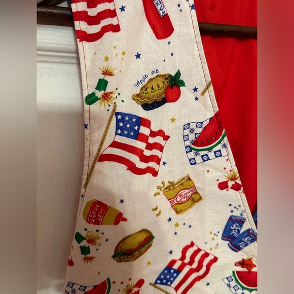 Vintage Daisy Kingdom Patty's Picnic USA Vest Handmade 1997 size large - Picture 7 of 15